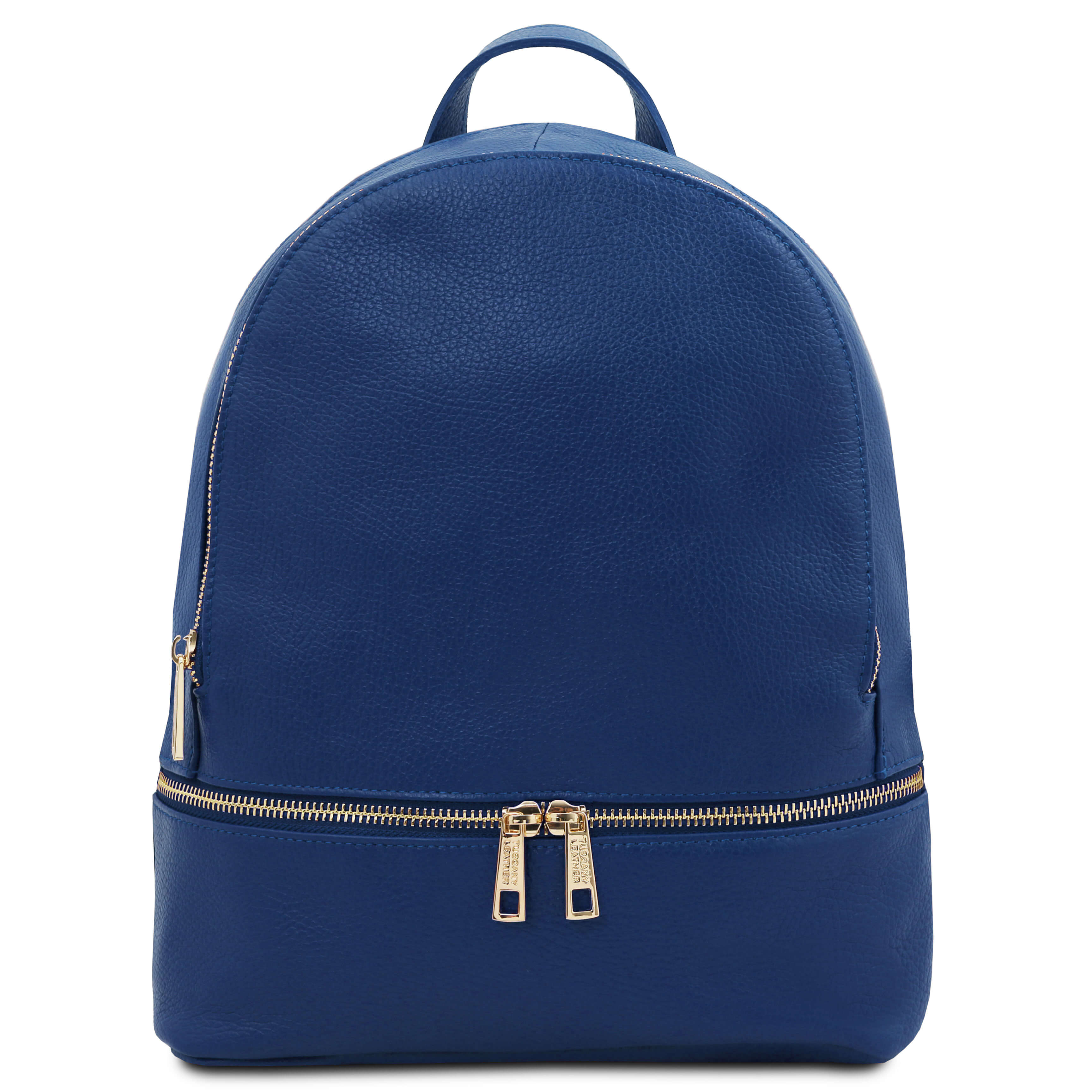 Tuscany Leather leren rugtas TL Bag voor dames tl142280 blauw