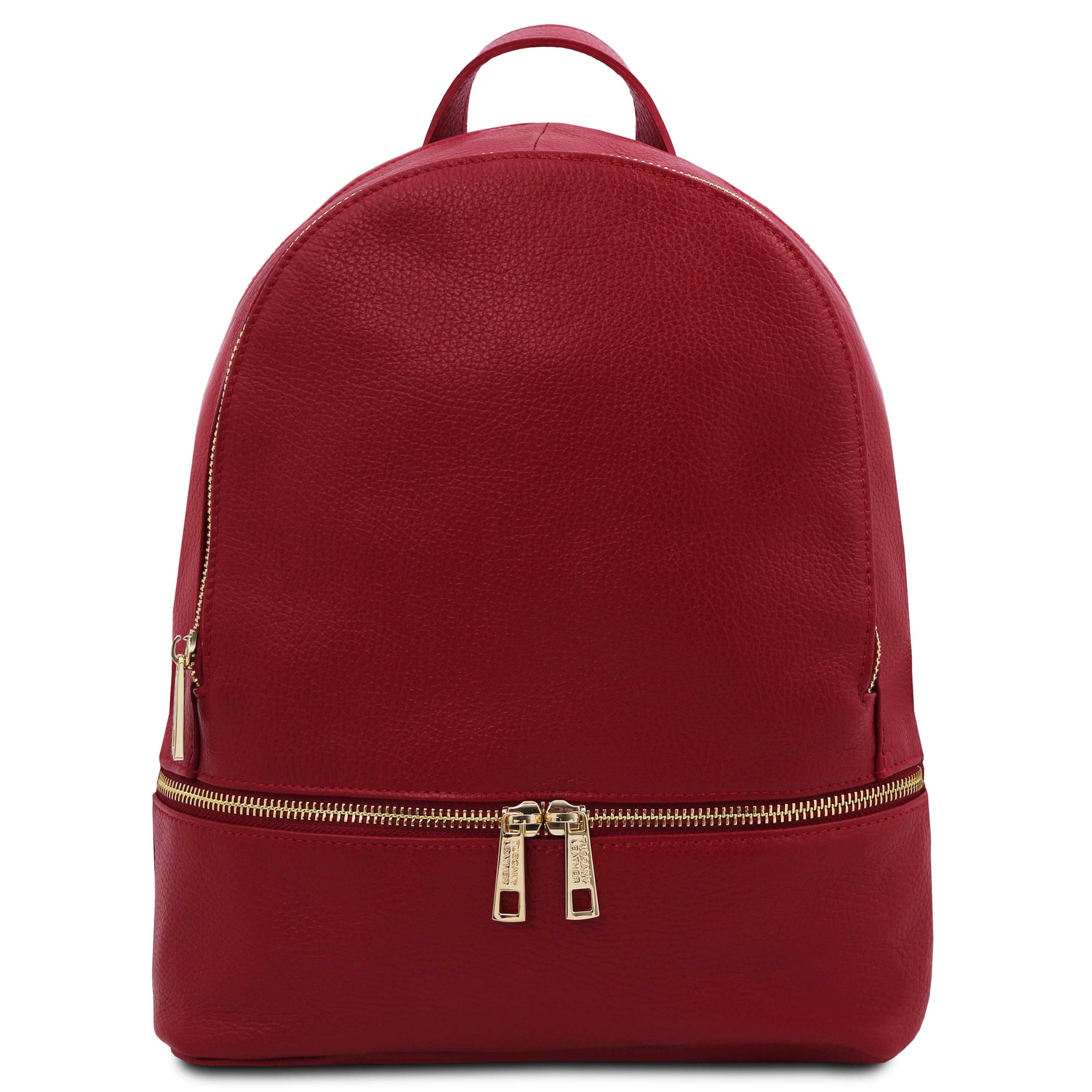 Tuscany Leather leren rugtas TL Bag voor dames tl142280 rood