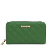 Tuscany Leather exclusieve leren portemonnee PENELOPE voor dames tl142316 groen