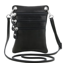 Tuscany Leather crossbody tas TL Bag zwart