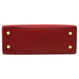Tuscany Leather handtas Aura rood onderkant