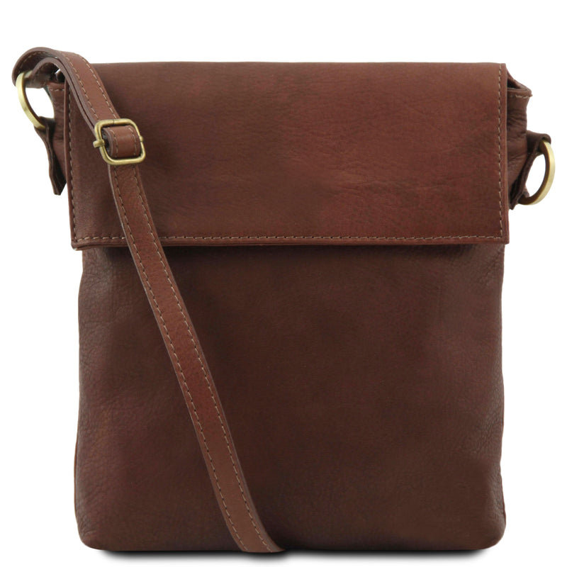 Tuscany Leather schoudertas leer bruin