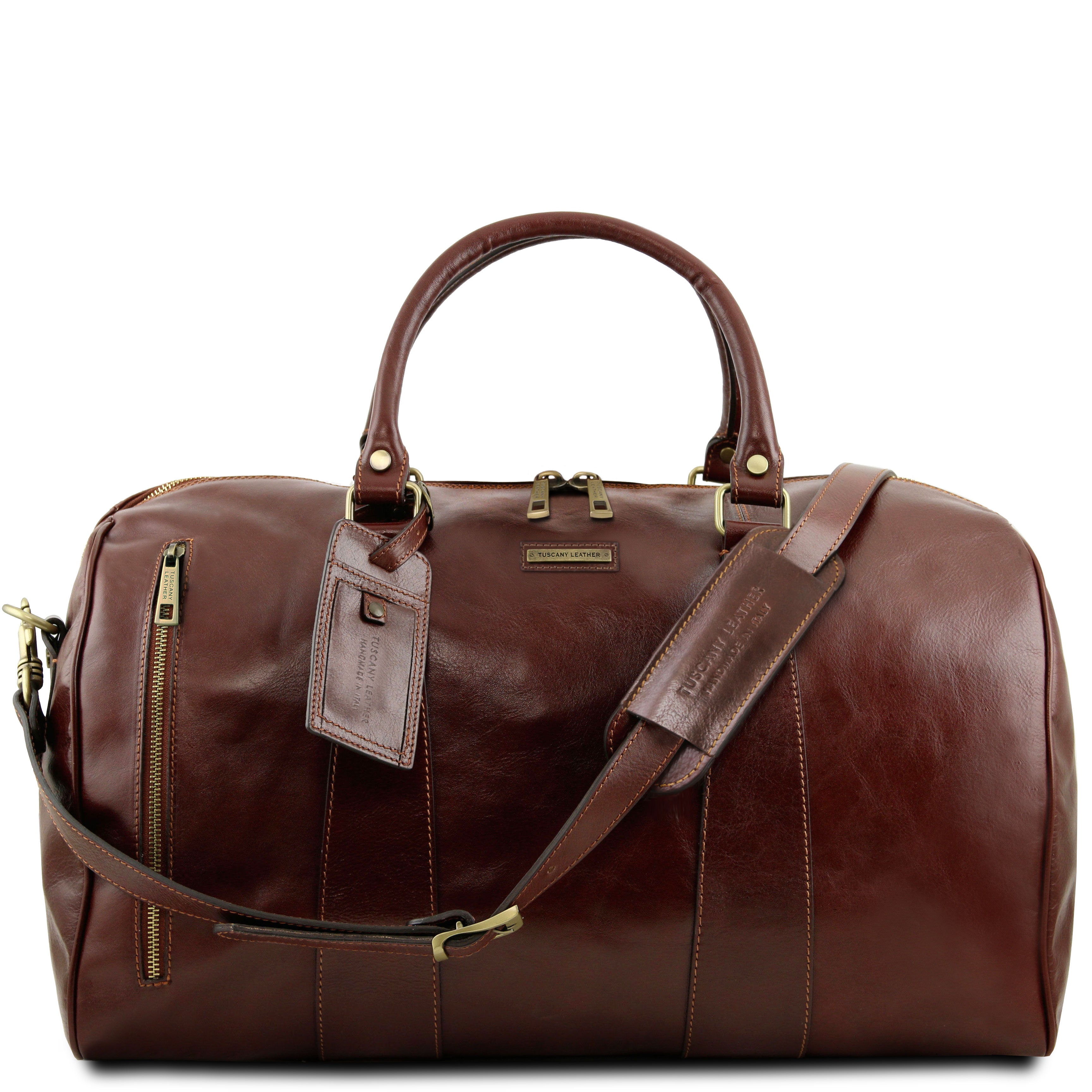 Tuscany Leather reistas TL Voyager groot formaat bruin