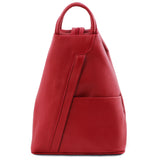 Tuscany Leather rugtas Shanghai TL 141881 rood