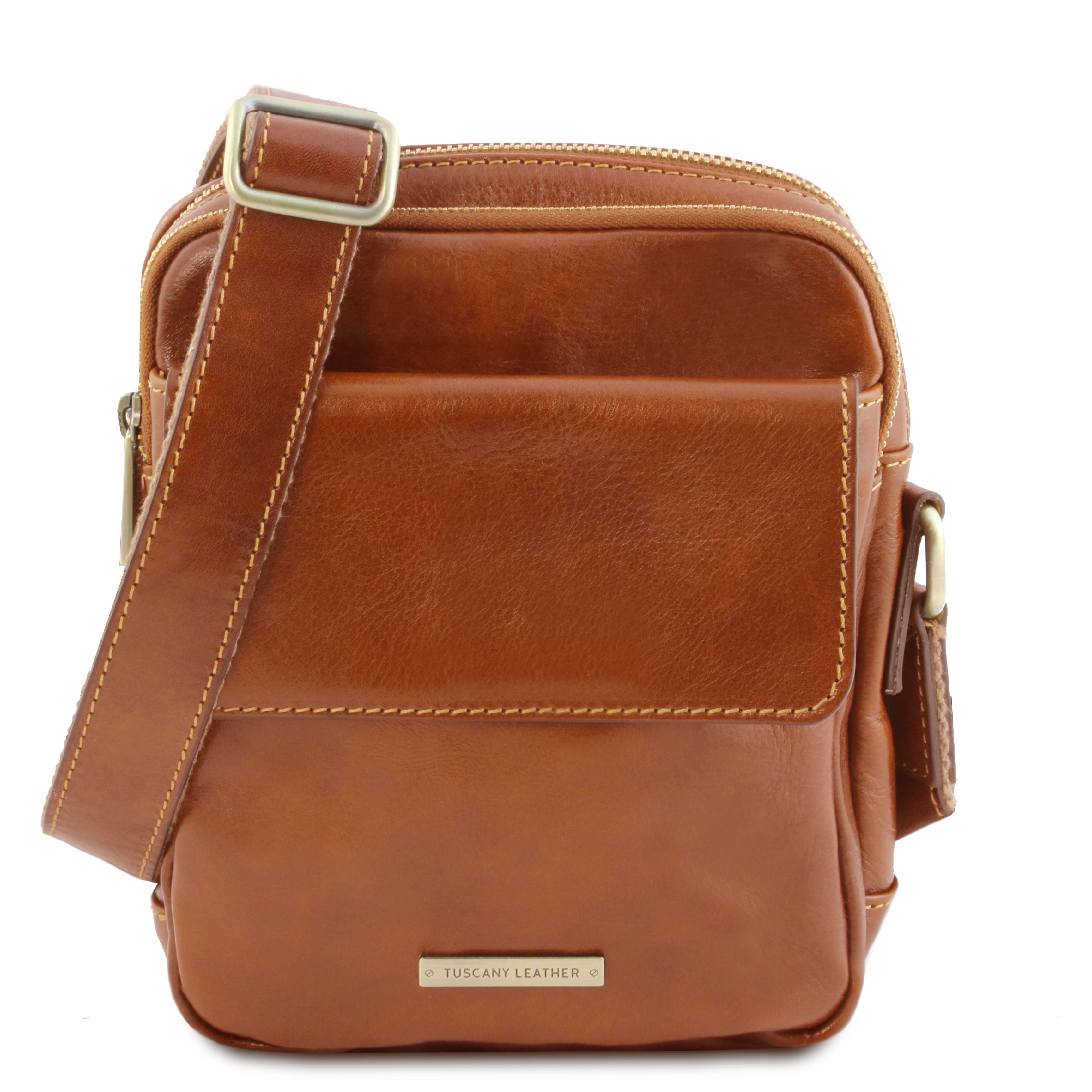 Tuscany Leather crossbody tas honey