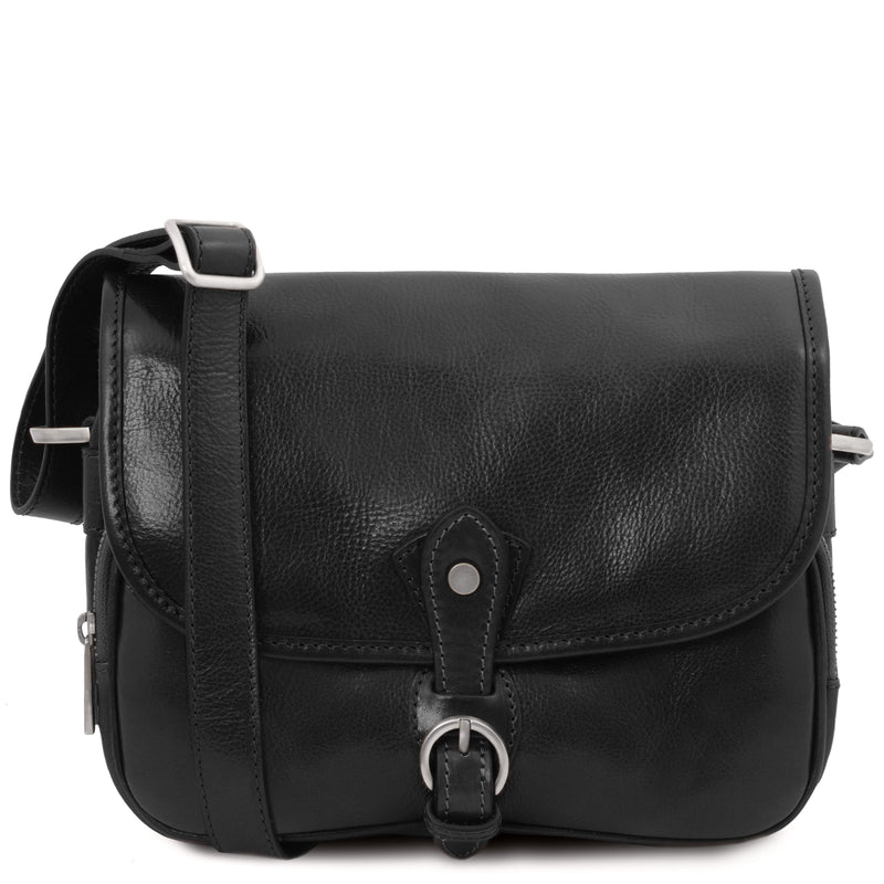Tuscany Leather schoudertas leer Alessia zwart