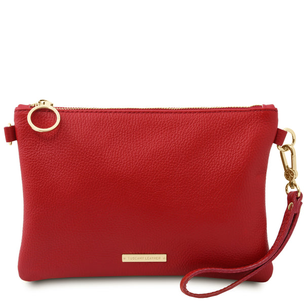Tuscany Leather clutch leer TL Bag TL142029 rood