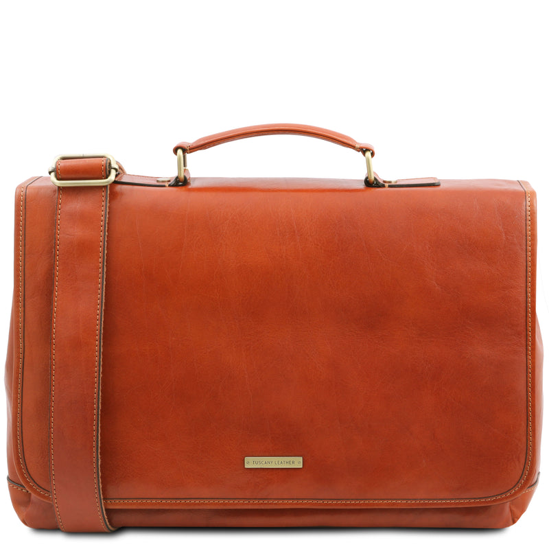 Tuscany Leather aktetas leer Mantova honey