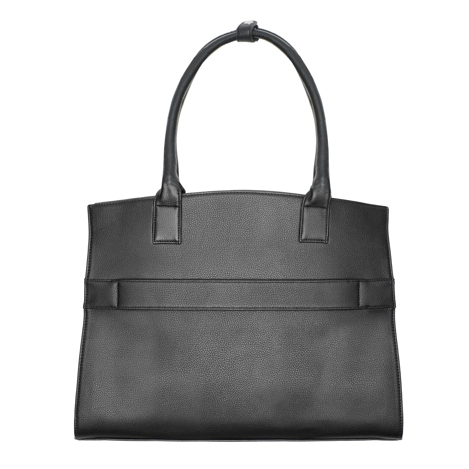 Socha iconic zwart 15.6 inch werktas voor dames achterkant tas