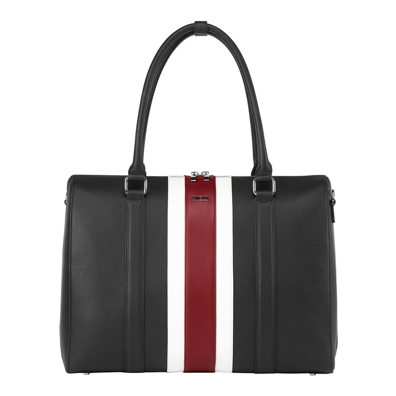 Socha laptoptas nivodur BB Red Stripe 15.6 zwart 