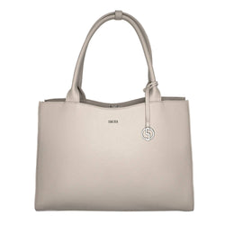 Socha laptoptas Straight Line 15.6 beige voorkant