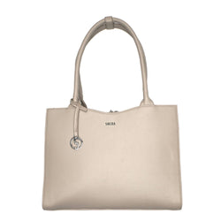 Socha laptoptas Midi 14 beige voorkant