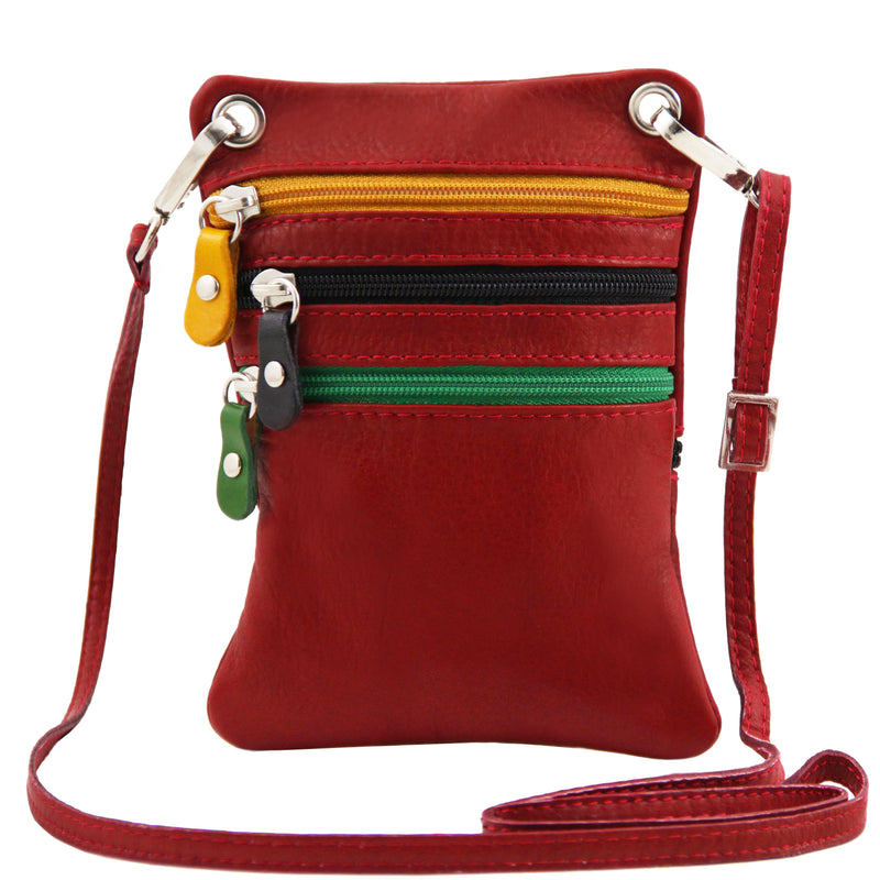 Tuscany Leather crossbody tas TL Bag rood