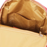 Tuscany Leather TL Bag zachte leren dames rugzak binnenkant tas rood